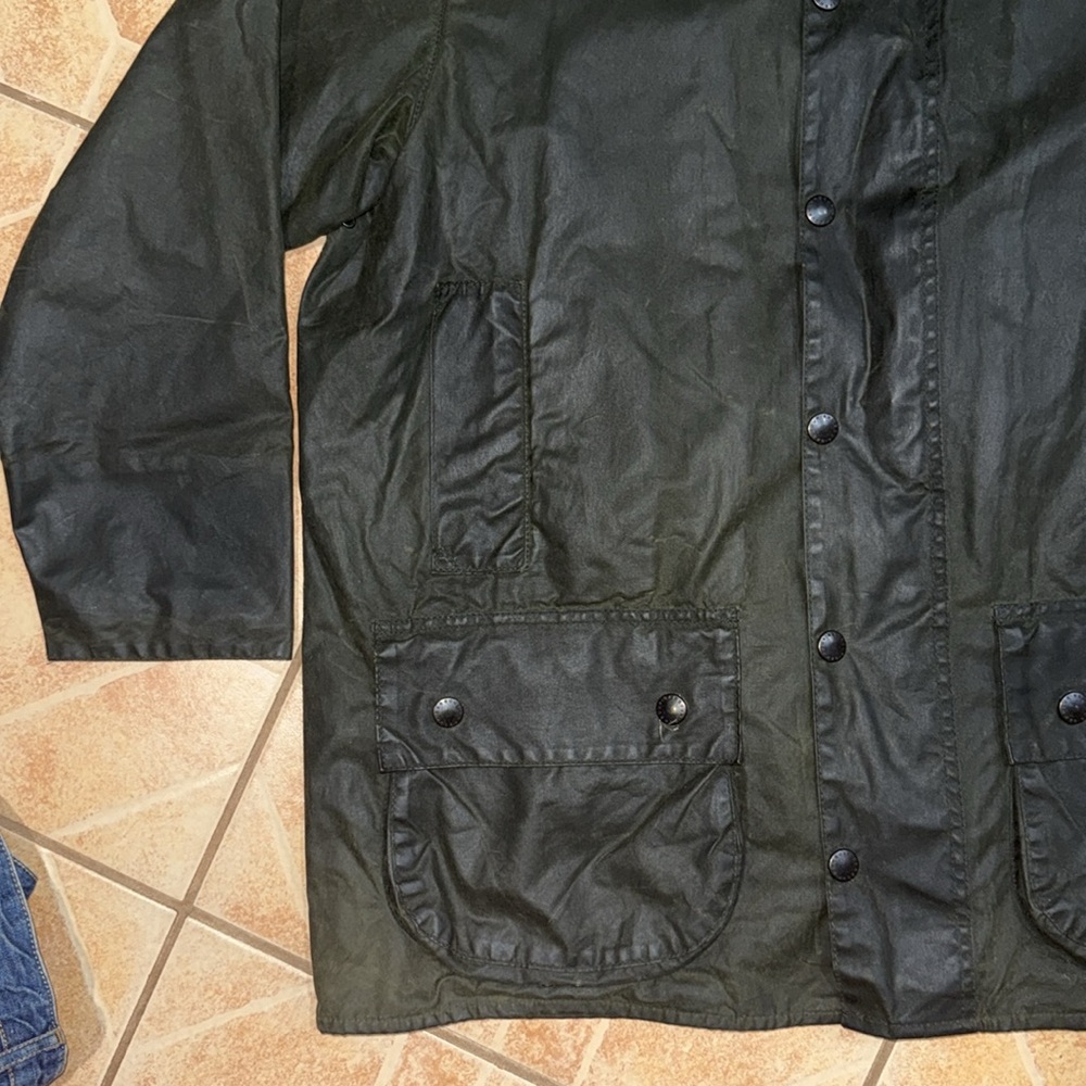 Barbour wax coated jacket coat - Picture 2 of 6